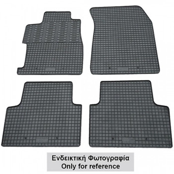 Cik - ΠΑΤΑΚΙΑ ΑΥΤΟΚΙΝΗΤΟΥ ΑΠΟ ΛΑΣΤΙΧΟ ΓΙΑ MG 4 2022+ ΣΕ ΜΑΥΡΟ ΧΡΩΜΑ ΜΕ ΚΟΥΜΠΩΜΑΤΑ - 4 ΤΕΜ. (RM.MG.0005/CK)