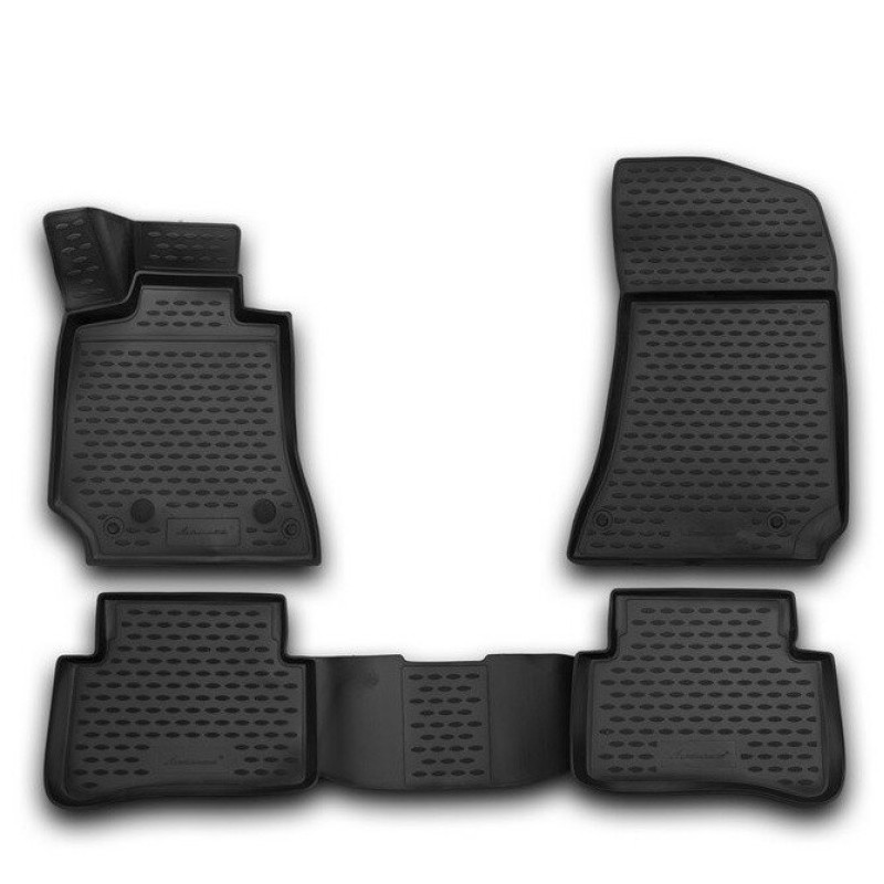 ΠΑΤΑΚΙΑ ΣΕ ΣΚΑΦΗ TPE ΛΑΣΤΙΧΟ ΓΙΑ HYUNDAI ELANTRA 5D 05/2016+   ΣΕ ΜΑΥΡΟ ΧΡΩΜΑ NOVLINE - 4 ΤΕΜ.