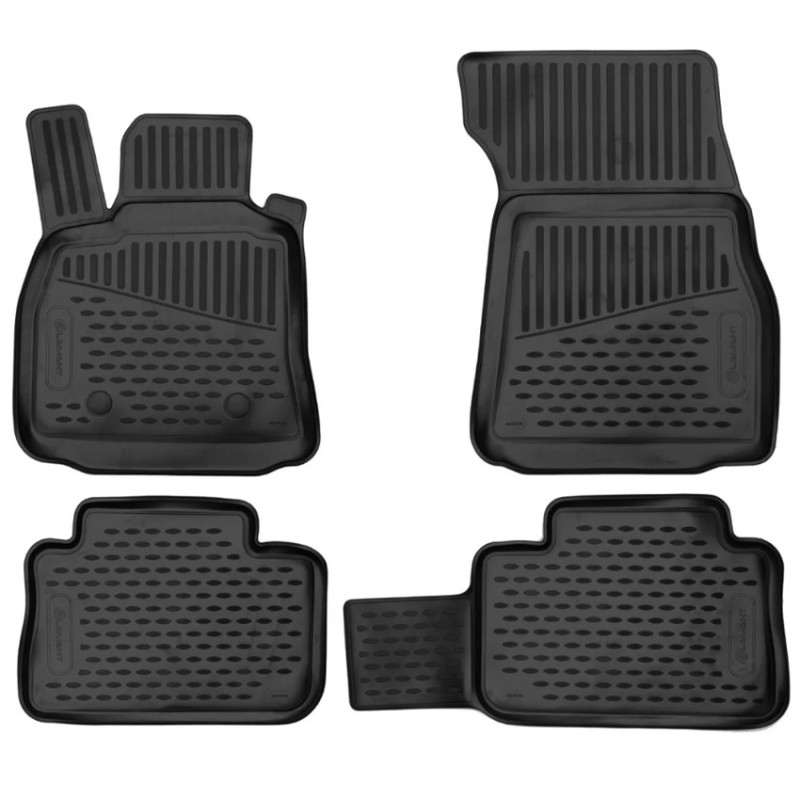 ΠΑΤΑΚΙΑ ΣΕ ΣΚΑΦΗ TPE ΛΑΣΤΙΧΟ ΓΙΑ AUDI E-TRON 5D 2018+   ΣΕ ΜΑΥΡΟ ΧΡΩΜΑ NOVLINE - 4 ΤΕΜ.