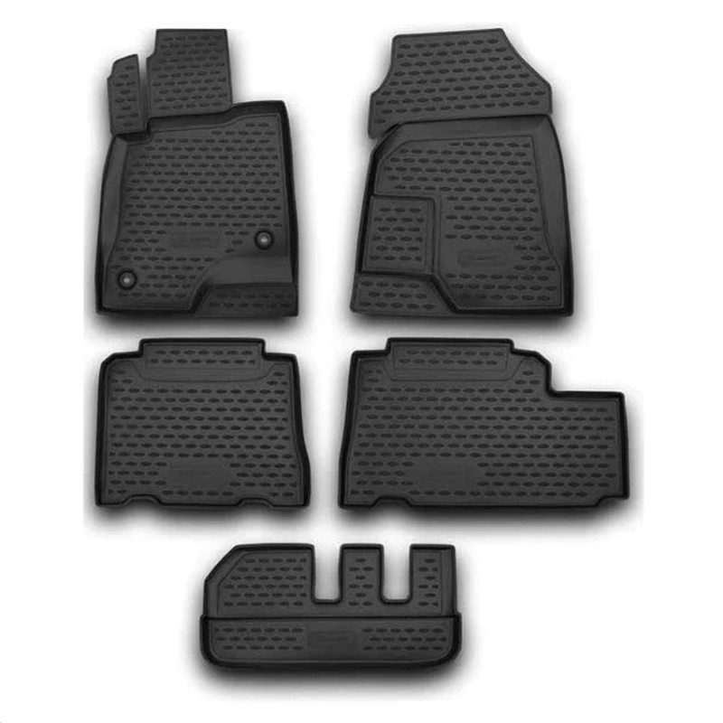 ΠΑΤΑΚΙΑ ΣΕ ΣΚΑΦΗ TPE ΛΑΣΤΙΧΟ ΓΙΑ CHEVROLET CAPTIVA 5D 2011+   ΣΕ ΜΑΥΡΟ ΧΡΩΜΑ NOVLINE - 4 ΤΕΜ.?