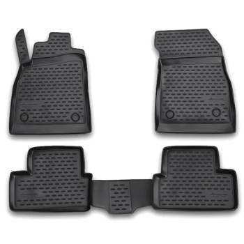 ΠΑΤΑΚΙΑ ΣΕ ΣΚΑΦΗ TPE ΛΑΣΤΙΧΟ ΓΙΑ CHEVROLET CRUZE 4/5D 2011+  ΣΕ ΜΑΥΡΟ ΧΡΩΜΑ NOVLINE - 4 ΤΕΜ.