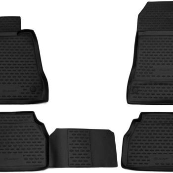 ΠΑΤΑΚΙΑ ΣΕ ΣΚΑΦΗ TPE ΛΑΣΤΙΧΟ ΓΙΑ MERCEDES E-KLAS W210 1995-2003  ΣΕ ΜΑΥΡΟ ΧΡΩΜΑ NOVLINE - 4 ΤΕΜ.