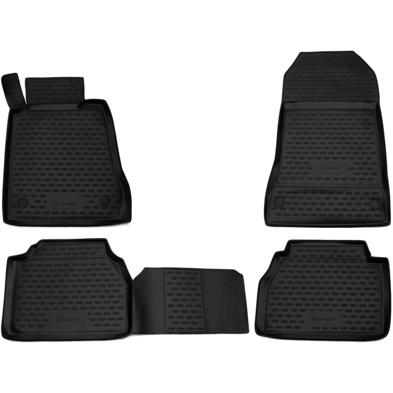 ΠΑΤΑΚΙΑ ΣΕ ΣΚΑΦΗ TPE ΛΑΣΤΙΧΟ ΓΙΑ MERCEDES E-KLAS W210 1995-2003  ΣΕ ΜΑΥΡΟ ΧΡΩΜΑ NOVLINE - 4 ΤΕΜ.