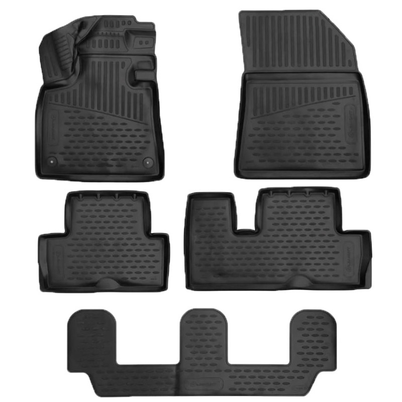 ΠΑΤΑΚΙΑ ΣΕ ΣΚΑΦΗ TPE ΛΑΣΤΙΧΟ ΓΙΑ CITROEN C4 SPACETOURER 5D 2018+   ΣΕ ΜΑΥΡΟ ΧΡΩΜΑ NOVLINE - 4 ΤΕΜ.?