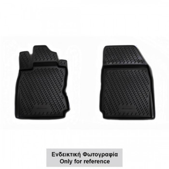 ΠΑΤΑΚΙΑ ΣΕ ΣΚΑΦΗ TPE ΛΑΣΤΙΧΟ ΓΙΑ MERCEDES C-KLAS W205 2D COUPE 2017+  ΣΕ ΜΑΥΡΟ ΧΡΩΜΑ NOVLINE - 2 ΤΕΜ.