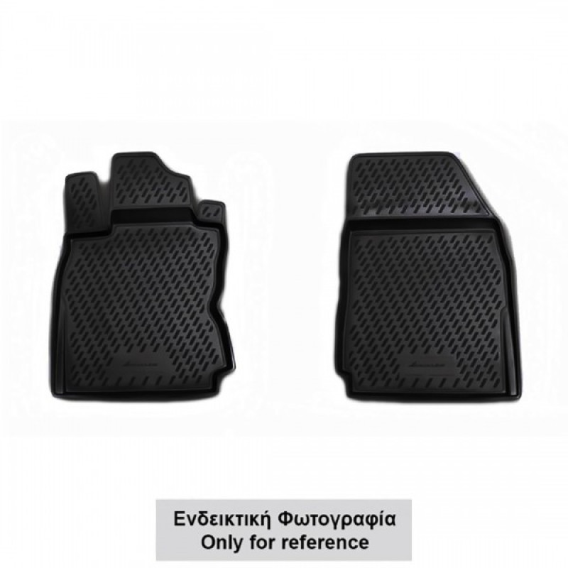 ΠΑΤΑΚΙΑ ΣΕ ΣΚΑΦΗ TPE ΛΑΣΤΙΧΟ ΓΙΑ MERCEDES C-KLAS W205 2D COUPE 2017+  ΣΕ ΜΑΥΡΟ ΧΡΩΜΑ NOVLINE - 2 ΤΕΜ.