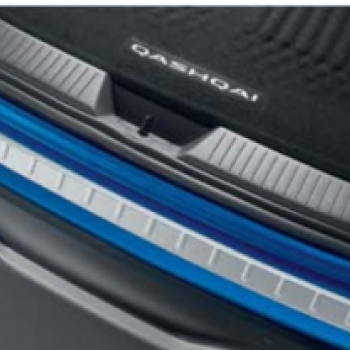 TRIM  ΠΟΡΤ ΜΠΑΓΚΑΖ ΧΡΩΜΙΟ ΜΕΤΑΛΛΙΚΟ S-DIZAYN ΓΙΑ NISSAN QASHQAI 2021+ - 1 TEM.