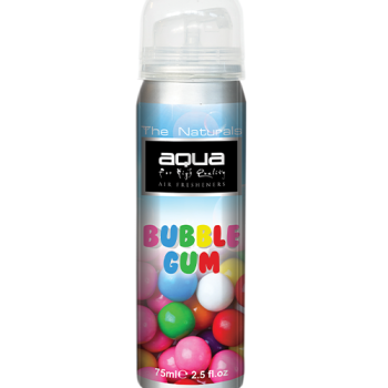 Aqua - ΑΡΩΜΑΤΙΚΟ ΑΥΤΟΚΙΝΗΤΟΥ ΣΕ ΣΠΡΕΙ (SPRAY) ΜΕ ΑΡΩΜΑ ΤΣΙΧΛΟΦΟΥΣΚΑ (BUBBLE GUM) FLAVORS SERIES 75ml AQUA - 1 TEM. (10-251/AQ)