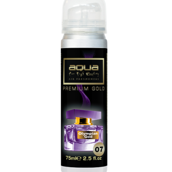 Aqua - ΑΡΩΜΑΤΙΚΟ ΑΥΤΟΚΙΝΗΤΟΥ ΣΕ ΣΠΡΕΙ (SPRAY) ΜΕ ΑΡΩΜΑ OLYMPIAN GOD PREMIUM GOLD SERIES 75ml AQUA - 1 TEM. (10-801/AQ)