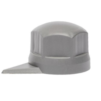 ΚΑΠΑΚΙΑ ΠΑΞΙΜΑΔΙΩΝ / ΜΠΟΥΛΟΝΙΩΝ ΦΟΡΤΗΓΟΥ ΚΟΝΤΟ ΑΣΗΜΙ/ΓΚΡΙ ΜΕ ΔΕΙΚΤΗ 33mm - 60 ΤΕΜ.