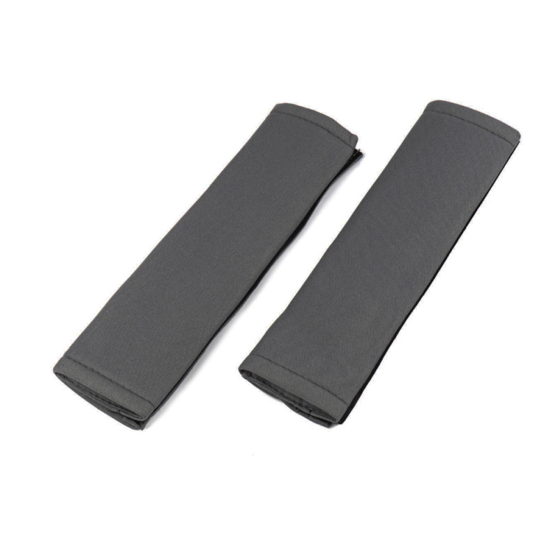 Amio - ΜΑΞΙΛΑΡΑΚΙΑ ΖΩΝΗΣ ΣΕ ΓΚΡΙ ΣΚΟΥΡΟ ΧΡΩΜΑ ΜΕ VELCRO 22x6cm - 2 ΤΕΜ. (03290/AM)