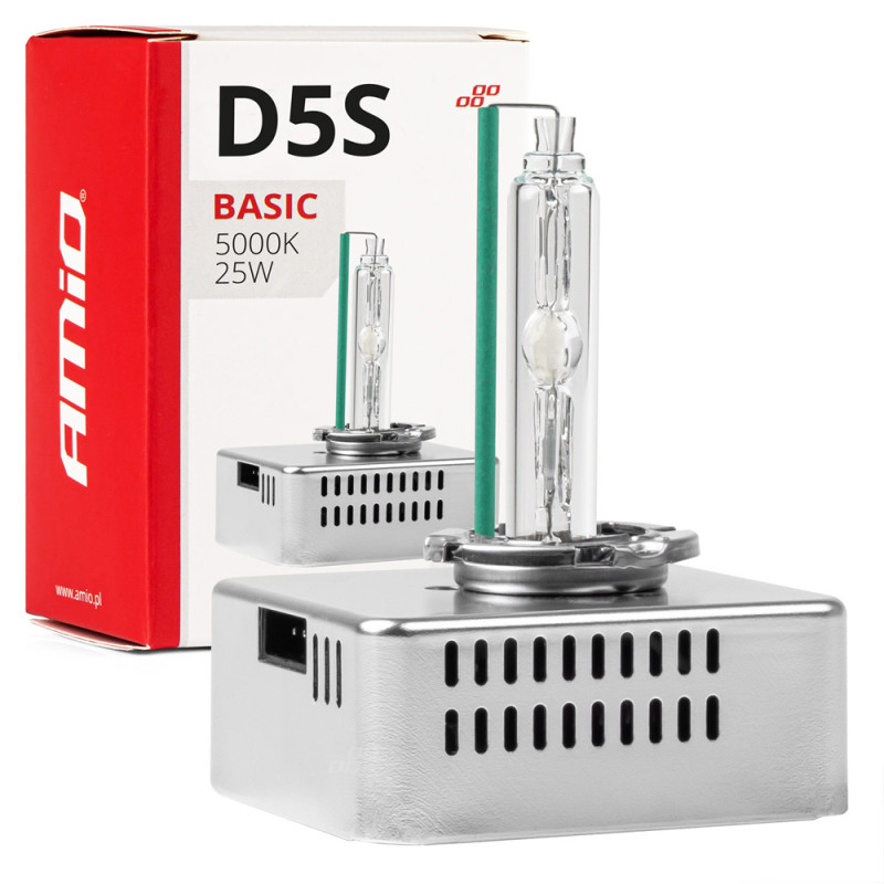 Amio - D5S 12V 5.000k 25W ΑΝΤΑΛΛΑΚΤΙΚΗ ΛΑΜΠΑ BASIC - 1 Τεμ. (02941/AM)