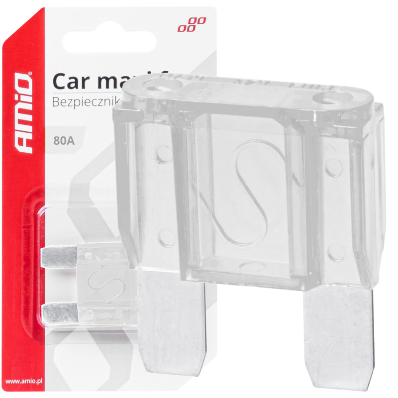 Amio - ΑΣΦΑΛΕΙΑ MAXI 80A - 1 Τεμ. (03386/AM)