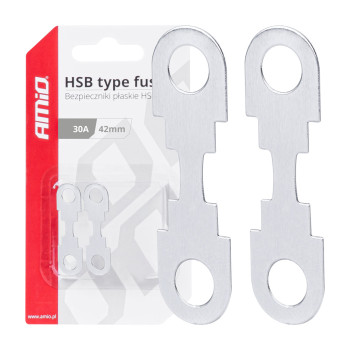 Amio - ΑΣΦΑΛΕΙΕΣ FLAT 42mm 30A - 2 Τεμ. (03497/AM)