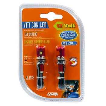 ΒΙΔΕΣ ΜΕ LED/12V 6000 MCD