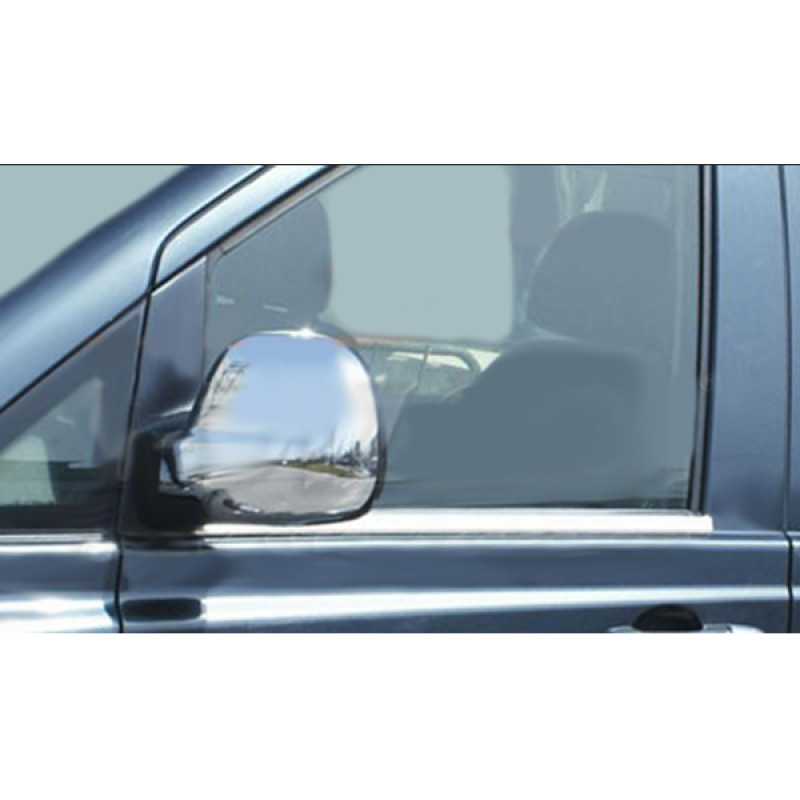 TRIM  ΠΑΡΑΘΥΡΩΝ ΑΥΤΟΚΟΛΛΗΤΑ ΧΡΩΜΙΟΥ 2ΤΕΜ. ΓΙΑ MERCEDES VITO FACELIFT W639 10-14