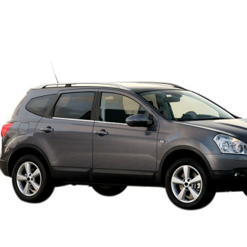 TRIM  ΠΑΡΑΘΥΡΩΝ ΑΥΤΟΚΟΛΛΗΤΑ ΧΡΩΜΙΟΥ 4ΤΕΜ. ΓΙΑ NISSAN QASHQAI 5D 2010-2013