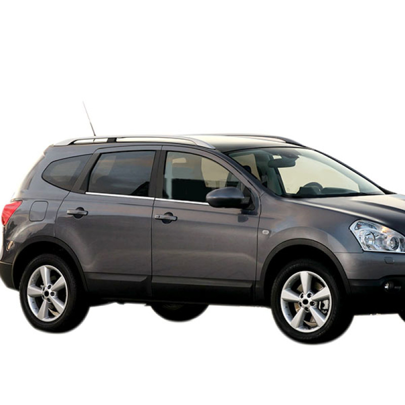 TRIM  ΠΑΡΑΘΥΡΩΝ ΑΥΤΟΚΟΛΛΗΤΑ ΧΡΩΜΙΟΥ 4ΤΕΜ. ΓΙΑ NISSAN QASHQAI 5D 2010-2013