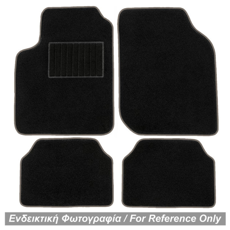 TYPE-B UNIVERSAL ΠΑΤΑΚΙΑ ΜΟΚΕΤΑ (ΜΑΥΡΟ ΜΕ ΓΚΡΙ ΡΕΛΙ) - 4 ΤΕΜ.