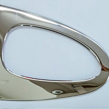 ΧΕΡΟΥΛΙΑ ΠΟΡΤΑΣ ΓΙΑ SMART 451 2007+ KAΛΥΜΜΑ  ΧΡΩΜΙΟ ΜΕΤΑΛΛΙΚΑ S-DIZAYN - 2 TEM.