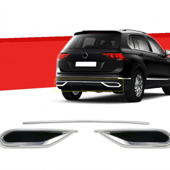 ΔΙΑΚΟΣΜΗΤΙΚΑ ΧΡΩΜΙΑ ΕΞΑΤΜΙΣΗΣ  S-DIZAYN -3 TEM. ΓΙΑ VW TIGUAN 2020+