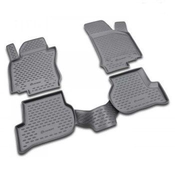 ΠΑΤΑΚΙΑ ΣΕ ΣΚΑΦΗ TPE ΛΑΣΤΙΧΟ ΓΙΑ VW SCIROCCO 10/2008+  ΣΕ ΜΑΥΡΟ ΧΡΩΜΑ NOVLINE - 4 ΤΕΜ.