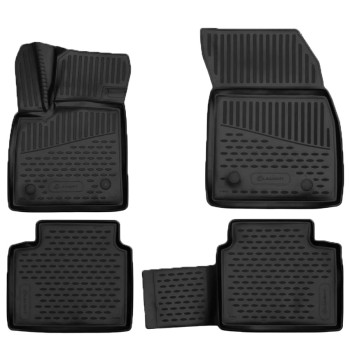 ΠΑΤΑΚΙΑ ΣΕ ΣΚΑΦΗ TPE ΛΑΣΤΙΧΟ ΓΙΑ FORD FOCUS 5D 2018+  ΣΕ ΜΑΥΡΟ ΧΡΩΜΑ NOVLINE - 4 ΤΕΜ.?