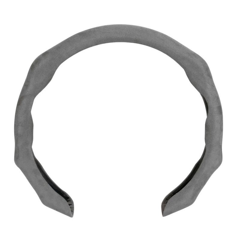 Lampa Κάλυμμα Τιμονιού Αυτοκινήτου Over-Grip, σπορ Άοσμο Σουέτ ύφασμα από μικροΐνες, universal Γκρί 1-τεμ. (L3307.8)