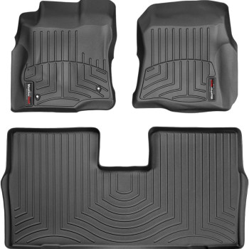 ΠΑΤΑΚΙΑ  ΛΑΣΤΙΧΟ ΣΚΑΦΑΚΙΑ ΜΑΥΡΑ ΓΙΑ JEEP CHEROKEE 2002-2007 ΕΜΠΡΟΣ-ΠΙΣΩ WEATHERTECH -ΣΕΤ 4 ΤΕΜ.