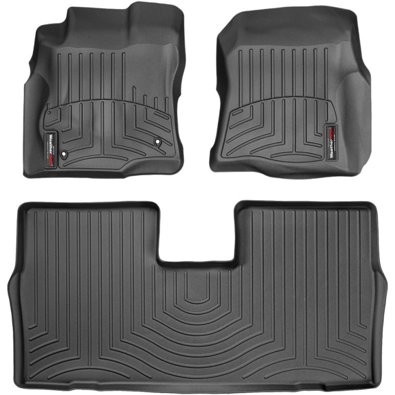 ΠΑΤΑΚΙΑ  ΛΑΣΤΙΧΟ ΣΚΑΦΑΚΙΑ ΜΑΥΡΑ ΓΙΑ JEEP CHEROKEE 2002-2007 ΕΜΠΡΟΣ-ΠΙΣΩ WEATHERTECH -ΣΕΤ 4 ΤΕΜ.