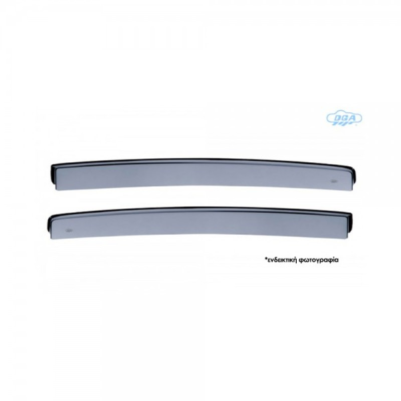 ΖΕΥΓΑΡΙ ΠΙΣΩ ΑΝΕΜΟΘΡΑΥΣΤΕΣ ΓΙΑ SEAT LEON 5D 2012+ ΑΠΟ ΕΥΚΑΜΠΤΟ ΧΥΤΟ ΑΚΡΥΛΙΚΟ ΓΥΑΛΙ DGA - 2 ΤΕΜ.