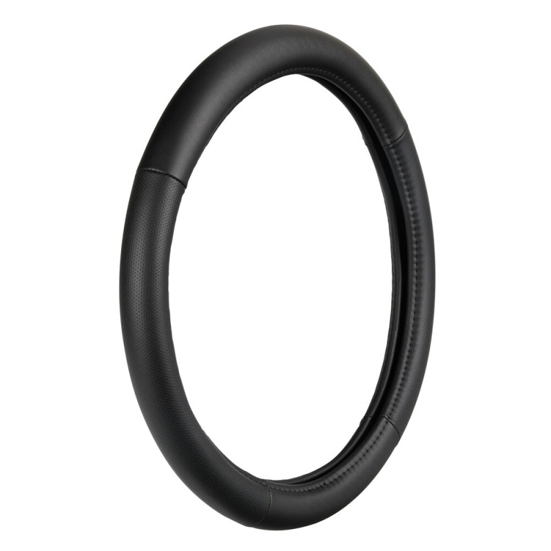 ΚΑΛΥΜΜΑ ΤΙΜΟΝΙΟΥ 40-42CM ΔΕΡΜΑ SKEENTEX ΜΑΥΡΟ CLASSIC PREMIUM GRAN PREE LAMPA - 1 ΤΕΜ.