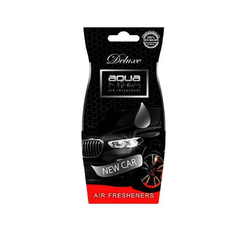Aqua - ΑΡΩΜΑΤΙΚΟ ΑΥΤΟΚΙΝΗΤΟΥ ΚΡΕΜΑΣΤΟ ΜΕ ΑΡΩΜΑ NEW CAR AQUA - 1 TEM. (10-720/AQ)