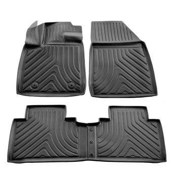 ΠΑΤΑΚΙA ΛΑΣΤΙΧΟ ΣΕ ΣΚΑΦΗ ME KOYMΠΩΜΑΤΑ ΓΙΑ BYD ATTO 3 5D 2021+ RACE AXION - 4 Τεμ.