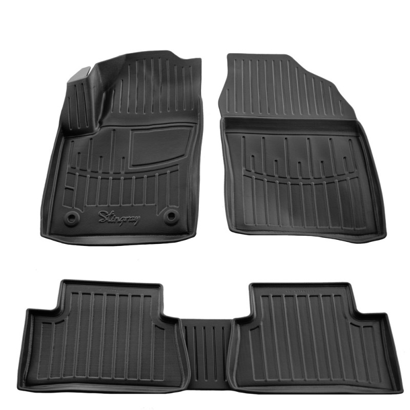 ΠΑΤΑΚΙA ΛΑΣΤΙΧΟ ΣΕ ΣΚΑΦΗ ME KOYMΠΩΜΑΤΑ ΓΙΑ TOYOTA C-HR 5D 2023+  RACE AXION - 5 Τεμ.