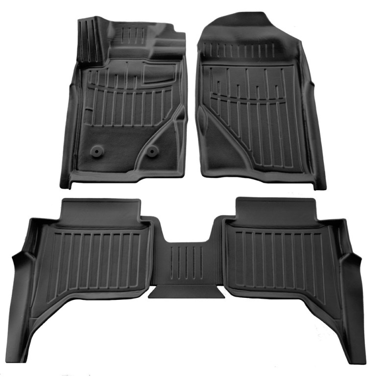 ΠΑΤΑΚΙA ΛΑΣΤΙΧΟ ΣΕ ΣΚΑΦΗ ME KOYMΠΩΜΑΤΑ ΓΙΑ FORD RANGER P703 5D 2022+ RACE AXION - 5 Τεμ.