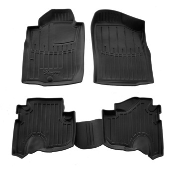 ΠΑΤΑΚΙA ΛΑΣΤΙΧΟ ΣΕ ΣΚΑΦΗ ME KOYMΠΩΜΑΤΑ ΓΙΑ LEXUS GX J250 5D 2023+ RACE AXION - 4 Τεμ.