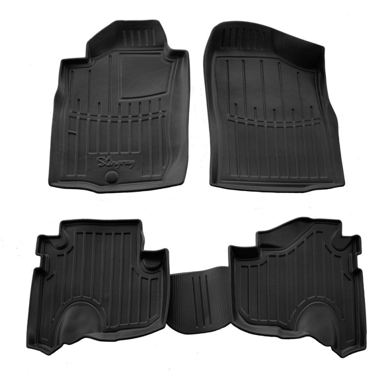 ΠΑΤΑΚΙA ΛΑΣΤΙΧΟ ΣΕ ΣΚΑΦΗ ME KOYMΠΩΜΑΤΑ ΓΙΑ LEXUS GX J250 5D 2023+ RACE AXION - 4 Τεμ.