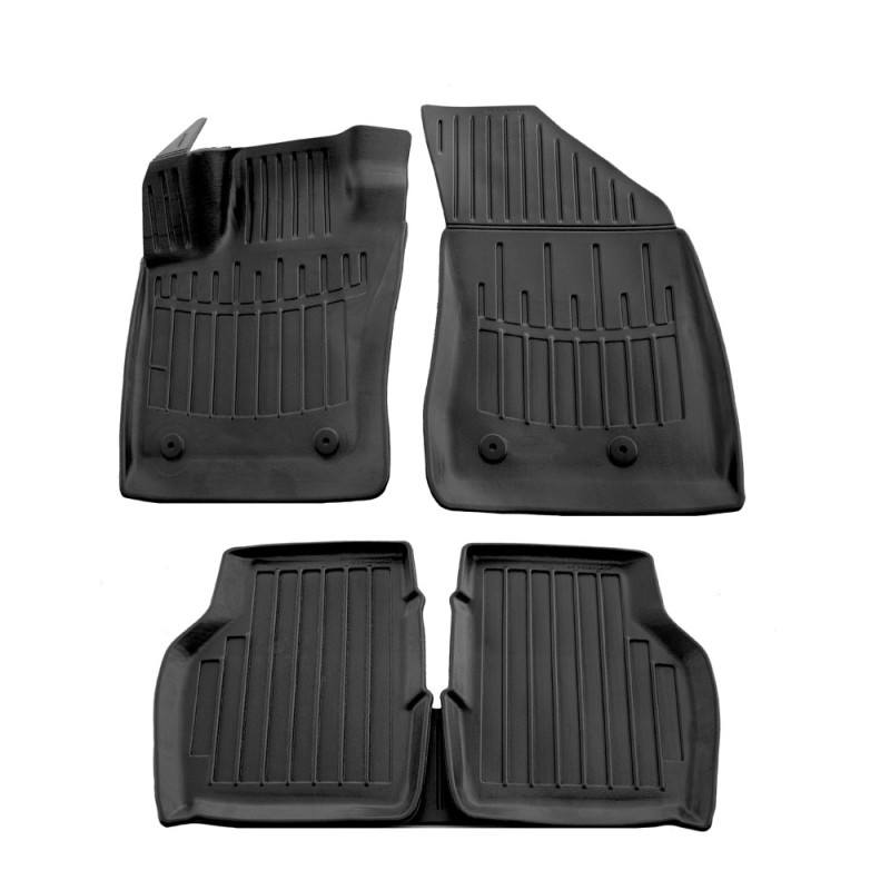 ΠΑΤΑΚΙA ΛΑΣΤΙΧΟ ΣΕ ΣΚΑΦΗ ME KOYMΠΩΜΑΤΑ ΓΙΑ JEEP COMPASS 5D 2016+ RACE AXION - 5 Τεμ.