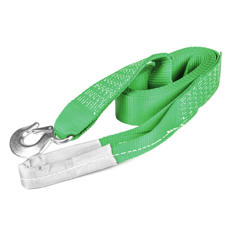 Amio - ΙΜΑΝΤΑΣ ΡΥΜΟΥΛΚΗΣΗΣ TOW ROPE H+U ΠΡΑΣΙΝΟ 75mm 8000KG 5m - 1 τεμ. (03994/AM)