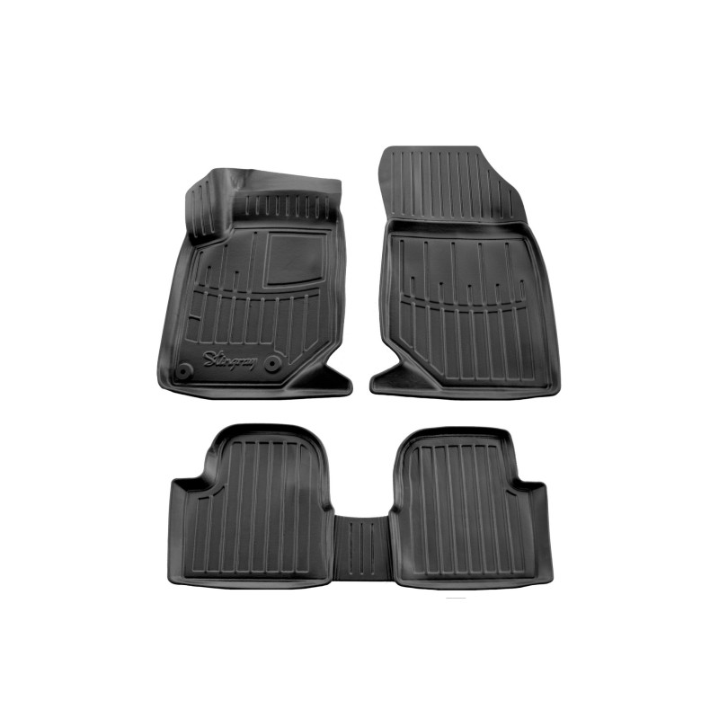 ΠΑΤΑΚΙA ΛΑΣΤΙΧΟ ΣΕ ΣΚΑΦΗ ME KOYMΠΩΜΑΤΑ ΓΙΑ PEUGEOT 2008 5D 2019+ RACE AXION - 5 Τεμ.