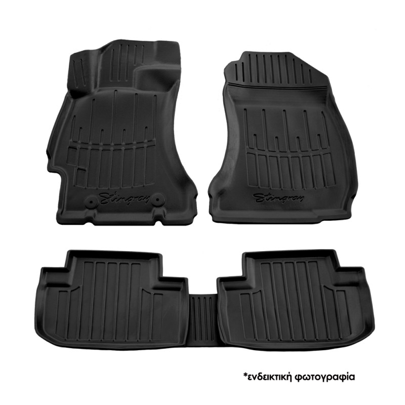 ΠΑΤΑΚΙA ΛΑΣΤΙΧΟ ΣΕ ΣΚΑΦΗ ME KOYMΠΩΜΑΤΑ ΓΙΑ LAND ROVER RANGE ROVER EVOQUE L538 5D 2011-2018 RACE AXION - 4 Τεμ.