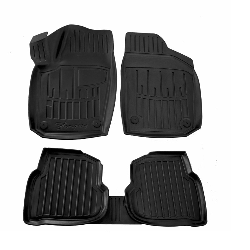 ΠΑΤΑΚΙA ΛΑΣΤΙΧΟ ΣΕ ΣΚΑΦΗ ME KOYMΠΩΜΑΤΑ ΓΙΑ VW POLO 4D SEDAN 2010-2020 RACE AXION - 5 Τεμ.