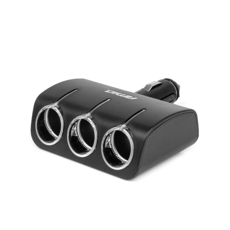 Amio - ΑΝΤΑΠΤΟΡΑΣ ΑΝΑΠΤΗΡΑ 12/24V 120W ΜΑΥΡΟΣ/3 ΘΕΣΕΙΣ/ΠΕΡΙΣΤΡΟΦΗ 90 ΜΟΙΡΩΝ - 1 Τεμ. (04358/AM)