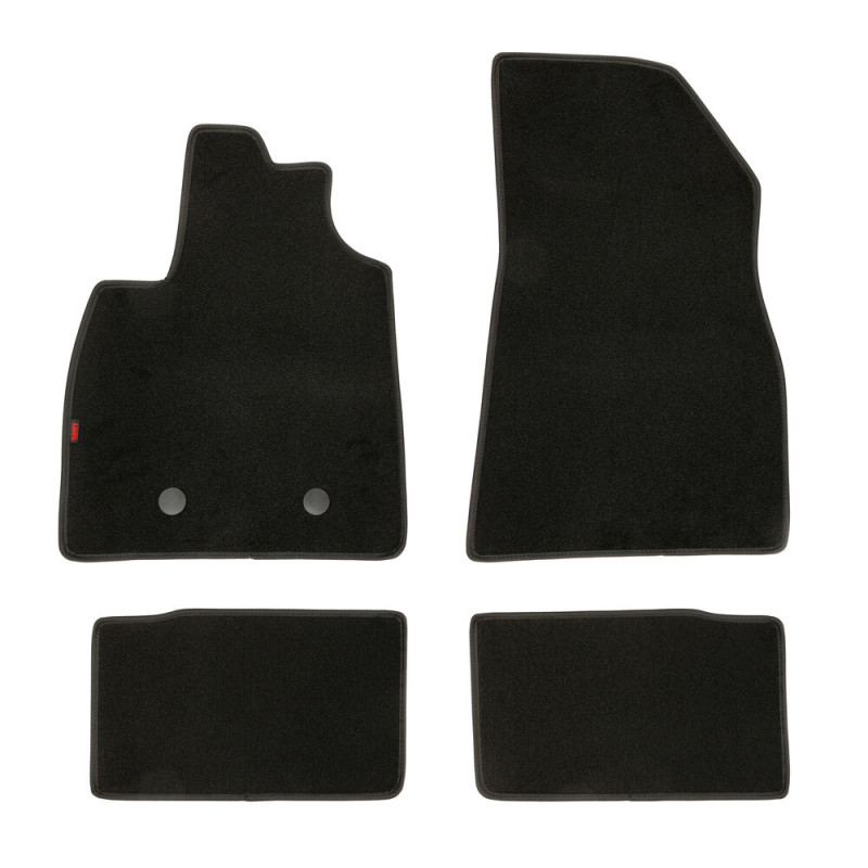 DACIA DUSTER 5D (Mhev/ΥΒΡΙΔΙΚΟ) 03/24+ ΠΑΤΑΚΙΑ  ΜΟΚΕΤΑ ΜΑΥΡΑ 4ΤΕΜ.