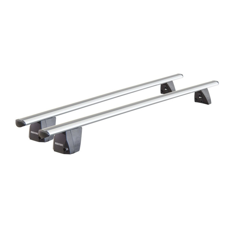 MENABO DLKIT102G KIT TYPE G ΑΚΡΑ (ΠΟΔΙΑ) ΓΙΑ ΜΠΑΡΕΣ ΟΡΟΦΗΣ DELTA / OMEGA BLACK / SILVER - 1 ΣΕΤ (16770/MB)