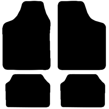 Race Axion Πατάκια Αυτοκινήτου ΗμιΜαρκέ από Ποιοτική Μοκέτα Type B Μαύρο Χρώμα - σετ 4τεμ. (MAT.B7002-RX)