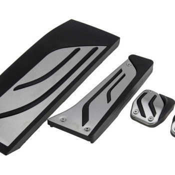 NTY - Σετ Πεντάλ για Χειροκίνητο Κιβώτιο με Τεμπέλη για BMW E87 / F20 / E46 / E90 / F30 / G20 / X1 E84 με αντιολισθητική επιφάνεια για σταθερό έλεγχο οδήγησης - 1 Σετ (EZC-BM-268)