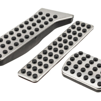 NTY - Σετ Πεντάλ για Αυτόματο Κιβώτιο με Τεμπέλη για Mazda 3 / 6 / CX-5 από 2014 με αντιολισθητική επιφάνεια για σταθερό πάτημα και άνεση οδήγησης - 1 Σετ (EZC-MZ-033)