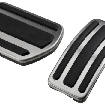 NTY - Σετ Πεντάλ για Αυτόματο Κιβώτιο για Citroen C3 / C4 / DS3 / DS4 και Peugeot 207 / 208 / 301 / 307 / 308 / 2008 με αντιολισθητική επιφάνεια για σταθερό πάτημα - 1 Σετ (EZC-PE-111)